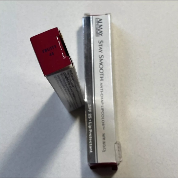 2x ALMAY Stay Smooth Anti-Chap Lipcolor with SPF 25 - Lip Protectant #44 FRUITY - Picture 7 of 7